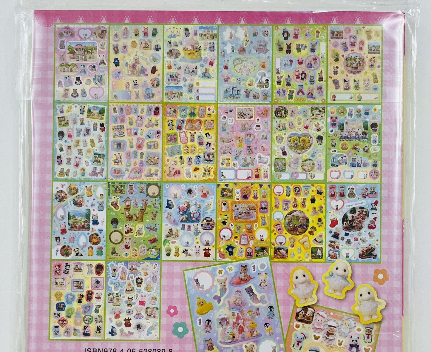 Sylvanian Families Babies' sticker book. 22 sheets! New Sealed