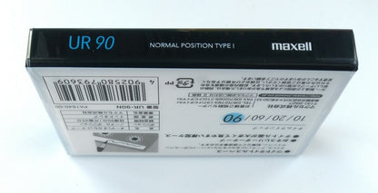 Maxell Cassette Tape UR90 2 Pieces UR-90N New Sealed