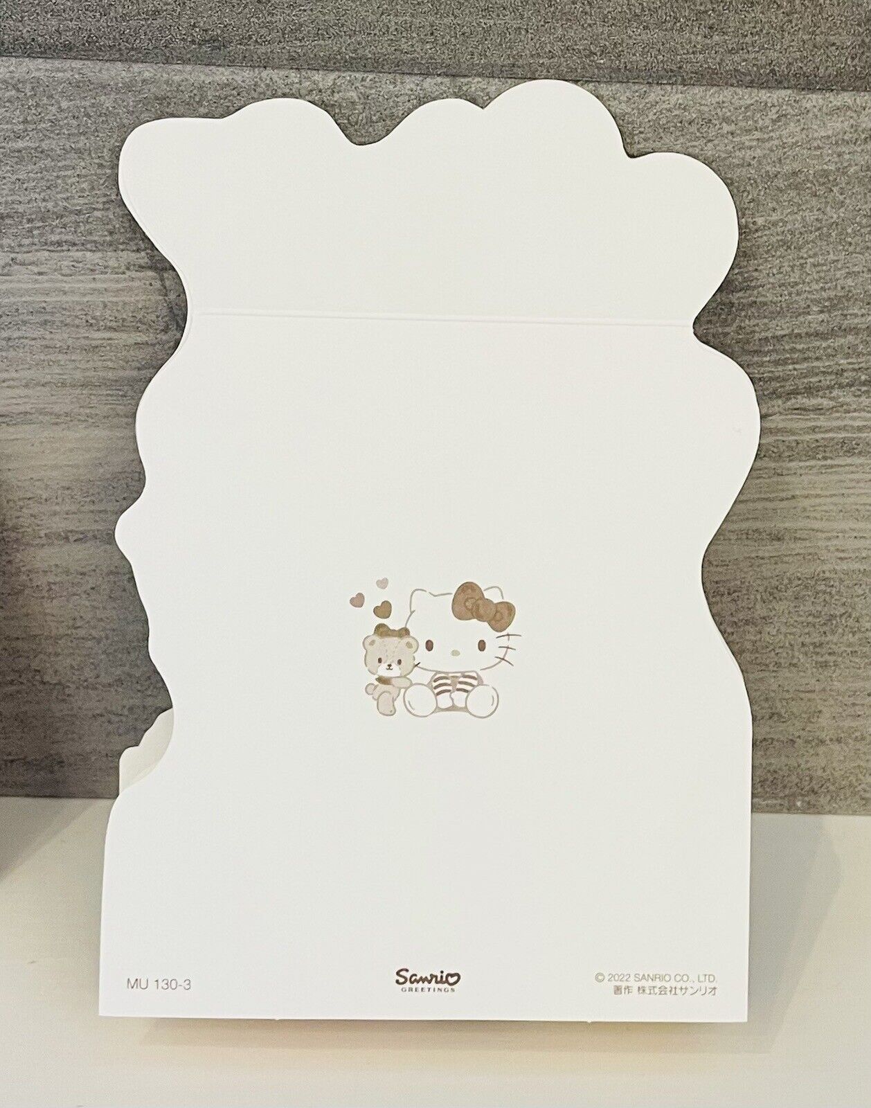 Sanrio Hello Kitty Birthday Card Set ♡ Pop up card Stickers Envelope