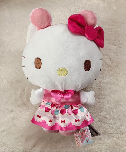 Sanrio Hello Kitty and My Melody Big Plush Set Happy Macaron Birthday