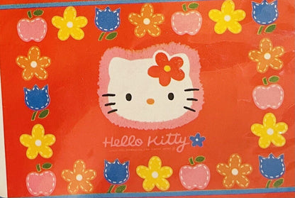 Hello Kitty Picnic Sheet,New,Sealed,from Japan,87cm×57cm,made ie 1996,very rare