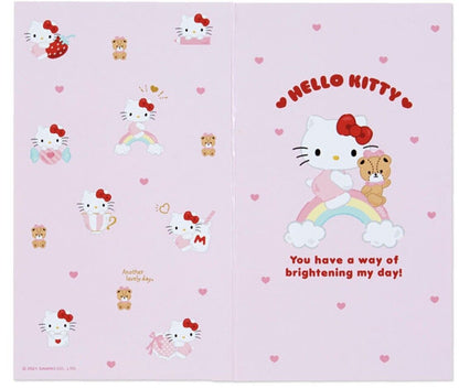 Hello Kitty Stickers 201 pieces,8 sheets.new.made In Japan