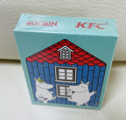 Moomin Playing Cards by KFC/Rare/House shaped/From Japan/New