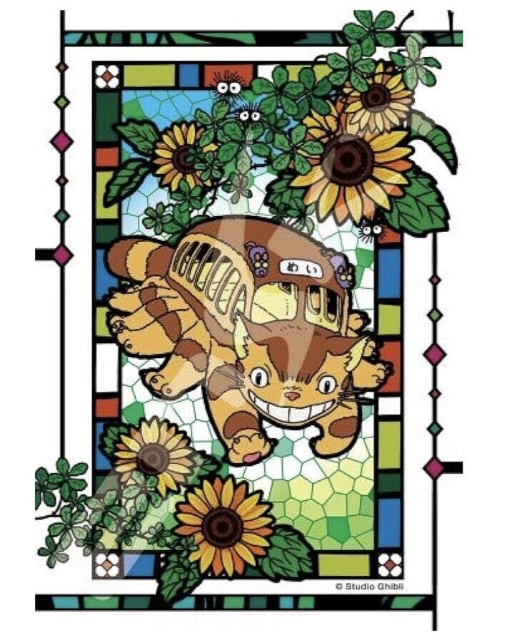 My neighbor Totoro catbus Crystal Jigsaw Puzzle 126 Pieces Studio Ghibli Japan