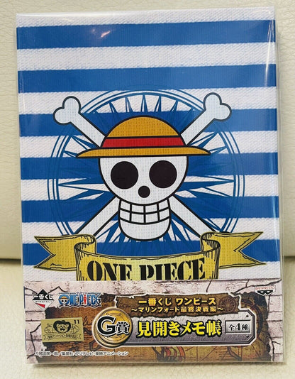 ONE PIECE notebook Straw Hat Pirates Mugiwara Pirates 2011/Japan/New