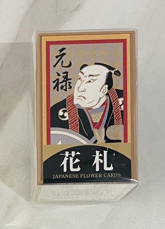 Hanafuda Genroku 元禄 by ANGEL Playing Cards Black flower cards new sealed