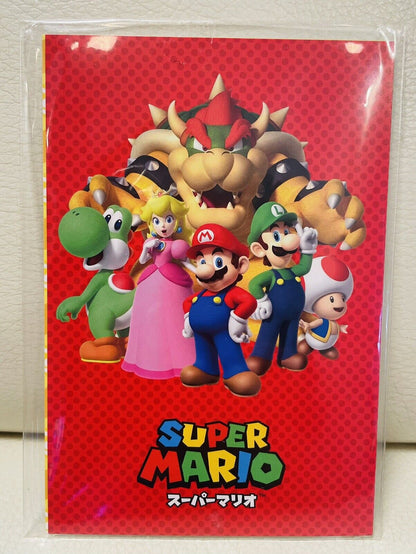 Super Mario Bros. Postcards,4 postcards.by Nintendo from Japan