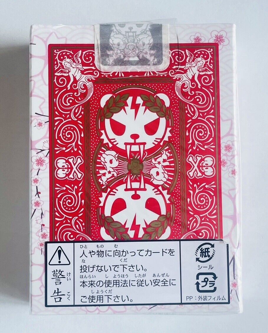 Bicycle tokidoki Tokyo Japan Red playing cards New Sealed from Japan