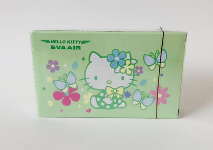 Hello Kitty Playing Cards EVA AIR Green Color From Japan Rare☆ New,Sealed