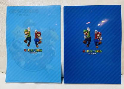 Super Mario Bros. Folders/2 pieces/Double-sided/A4 size