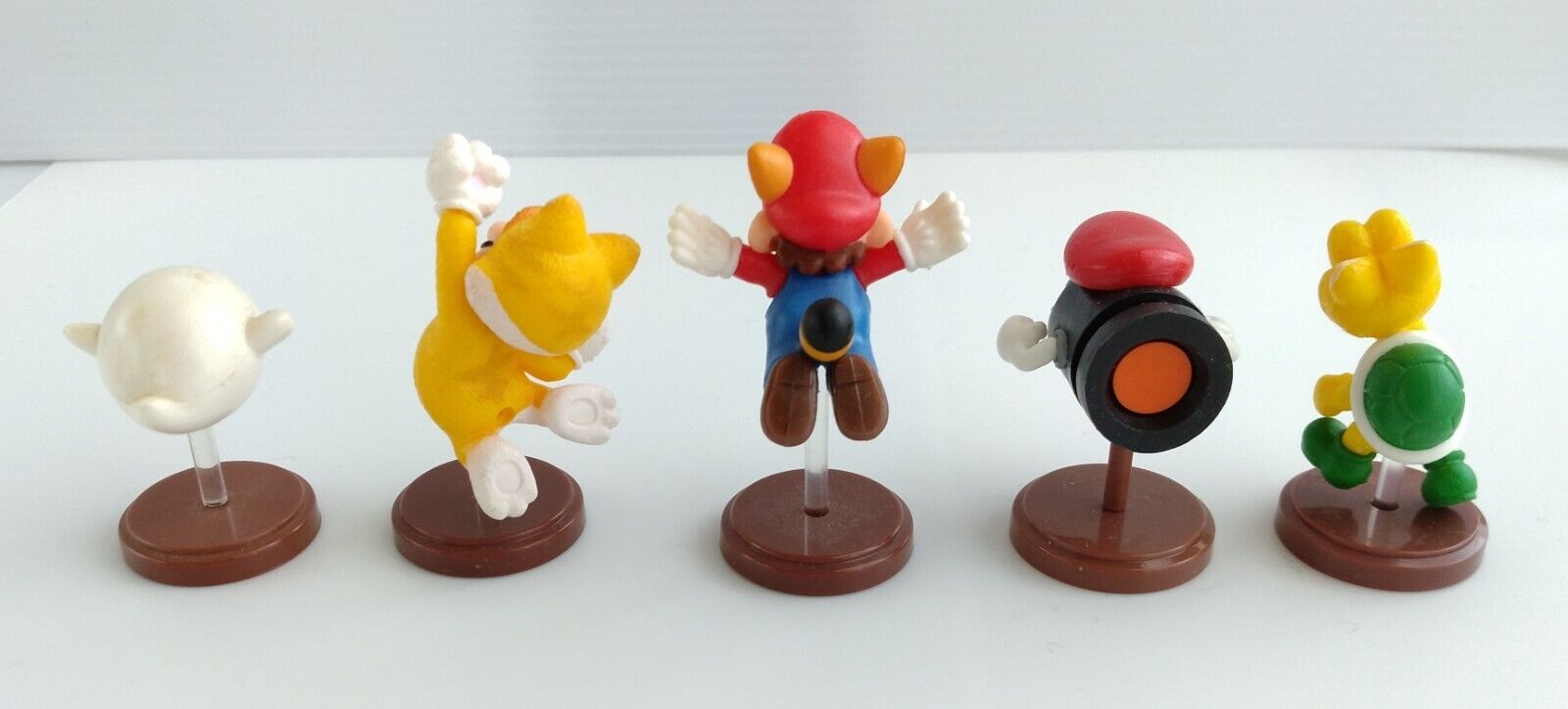 Nintendo Super Mario  Character chocolate egg Figure Set of 5  ①