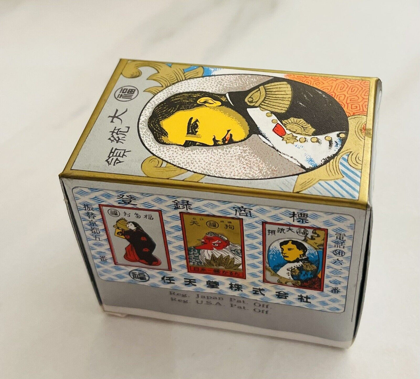 Vintage Nintendo Hanafuda Daitoryo/Black and Red/unused/Rare/Made Before 1989