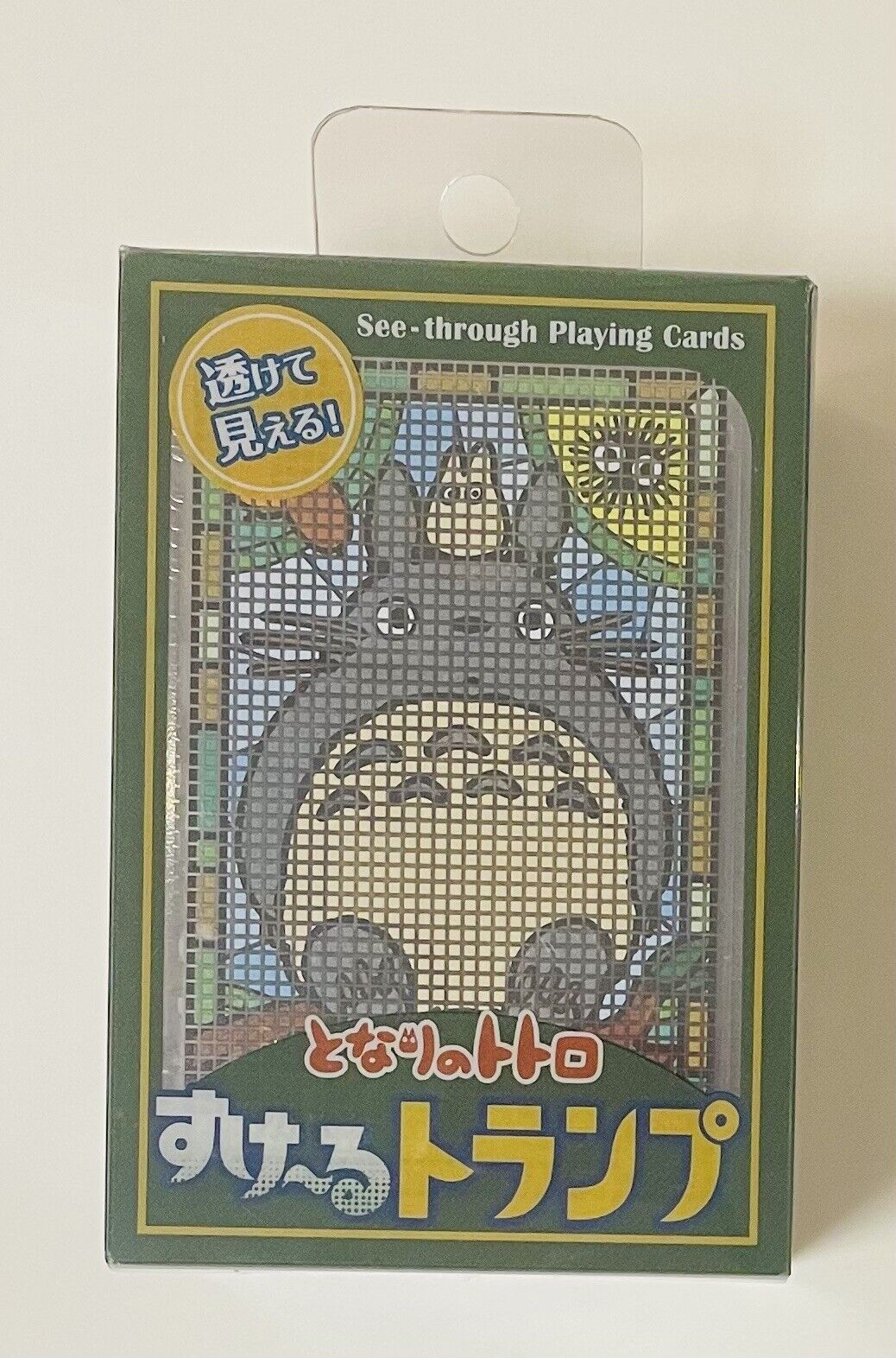 My Neighbor TOTORO See Through Playing Cards,by Ensky,Direct From Japan,