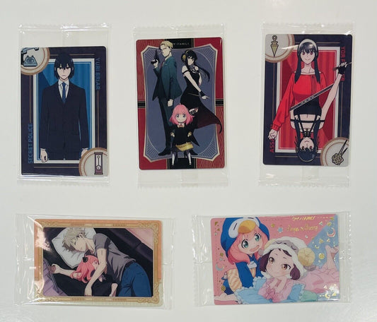 Spy×Family Cards/5 Cards/from Japan/Wafer Cards