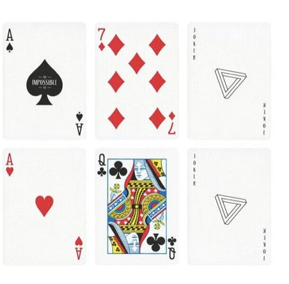 Impossible Playing Cards.Red.by Impossible co.