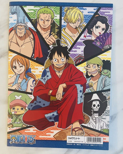 One Piece Coloring Book Japanese Edition B5 size, New☆