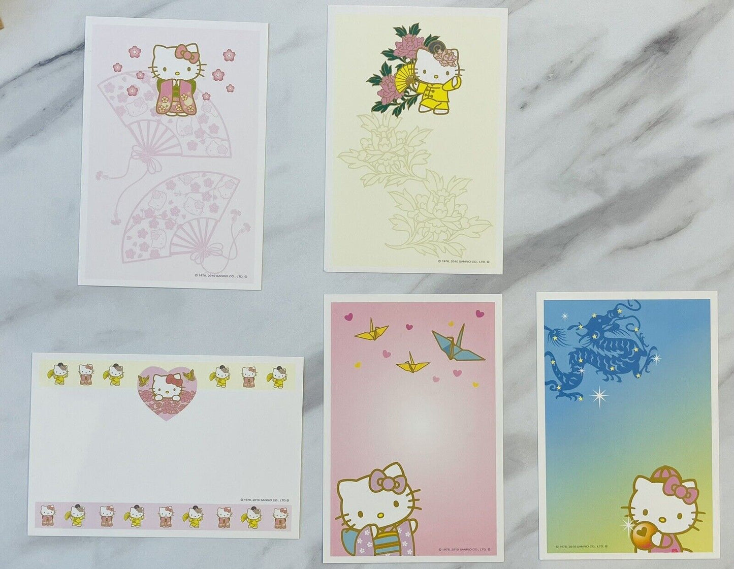 Hello Kitty Booklet with 10 postcards and stickers Shanghai Expo 2010