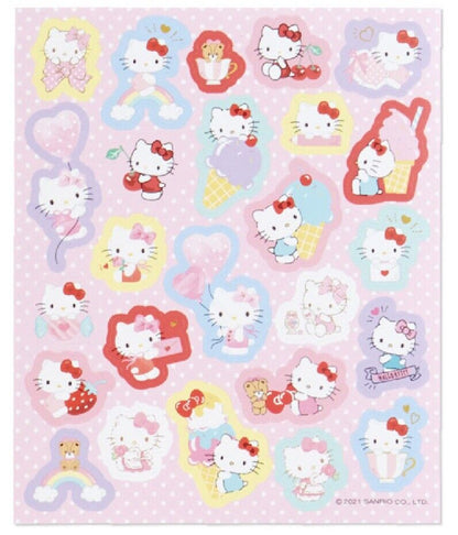 Hello Kitty Stickers 201 pieces,8 sheets.new.made In Japan