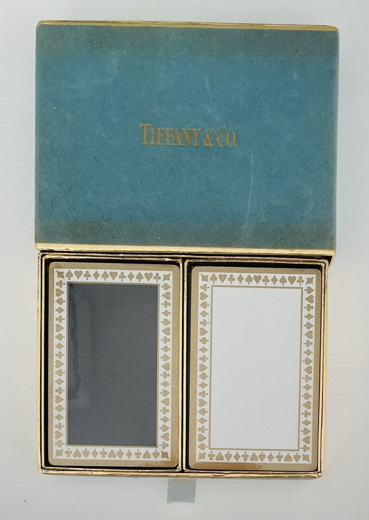 Tiffany & Co.Playing Cards,2 decks,Cards are new,sealed.