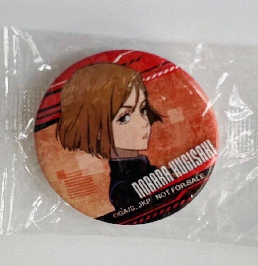 Jujutsu Kaisen Can Badges Yuji Itadori,Nobara Kugisaki,Megumi Fushiguro New