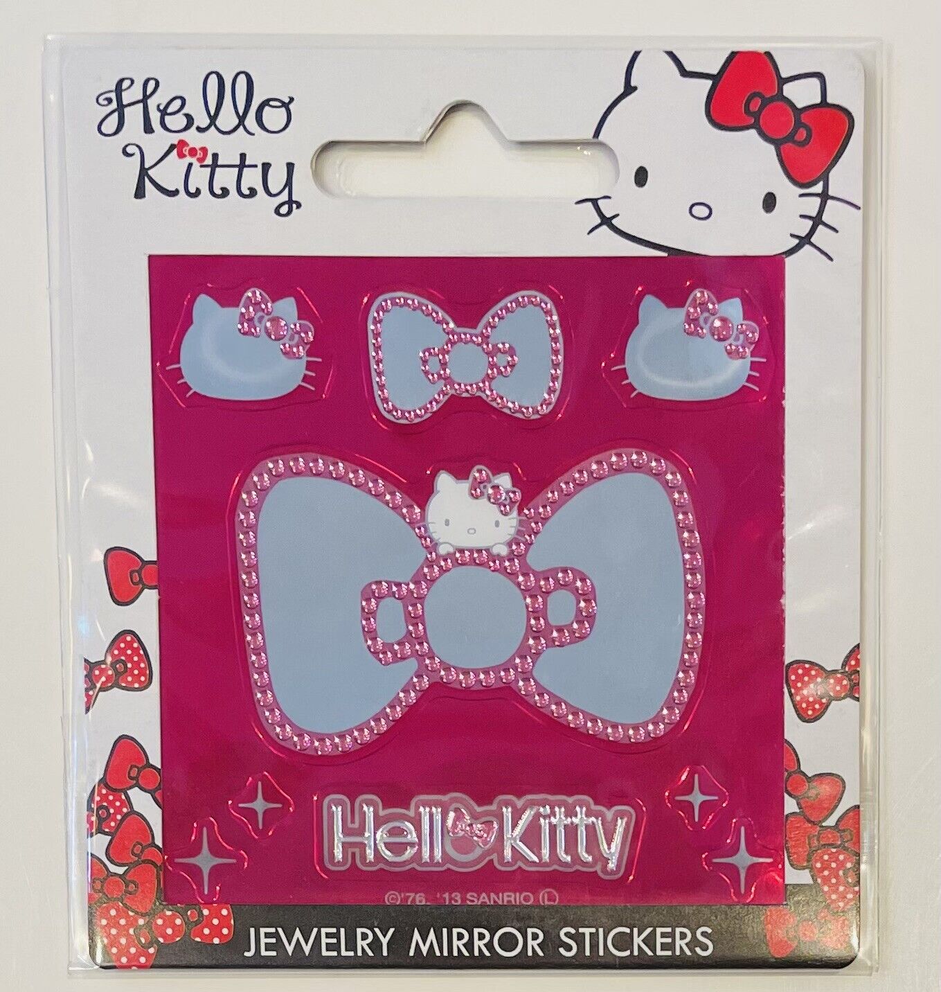 Hello Kitty Jewelry Mirror sticker for smartphone.made in Japan, Rare☆2013