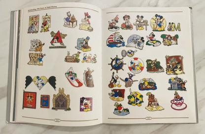 Disney Pins Collection Book.The Art of Disney Pins Issued in 2003.206 pages.Rare