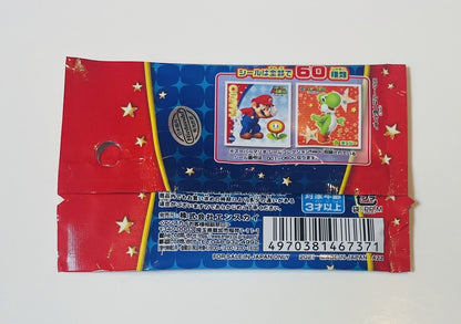 Super Mario Bros. stickers 5 Packs 25 Stickers New Sealed Packs Japan limited