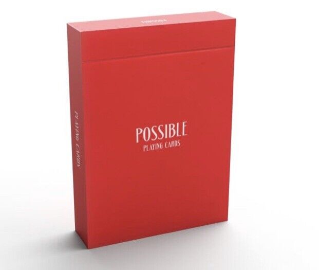 Possible Playing Cards.Red.by Impossible co.