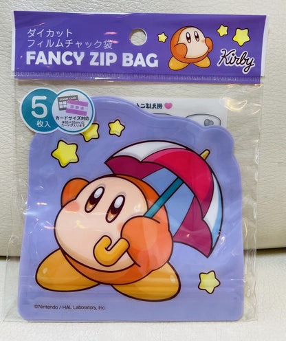 Kirby stickers, Folding Papers(Origami,Chiyogami) and Waddle Dee Zip bags