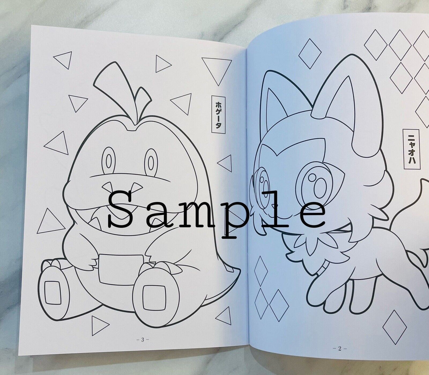 Pokemon Coloring Book SCARLET and VIOLET Latest Edition A5 Size New!! from Japan