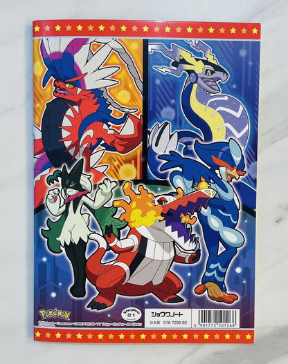 Pokemon Coloring Book SCARLET and VIOLET Latest Edition A5 Size New!! from Japan