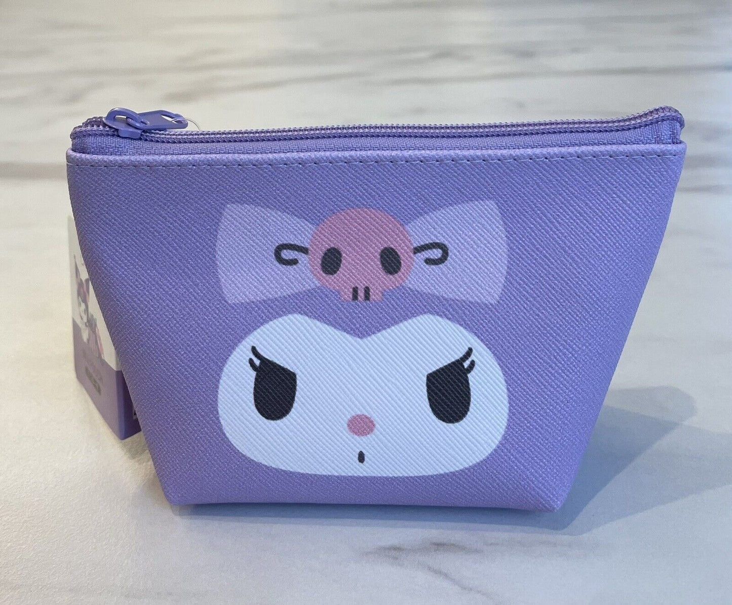 Sanrio Kuromi Small Pouch Coin Purse Zipper Bag New from Japan