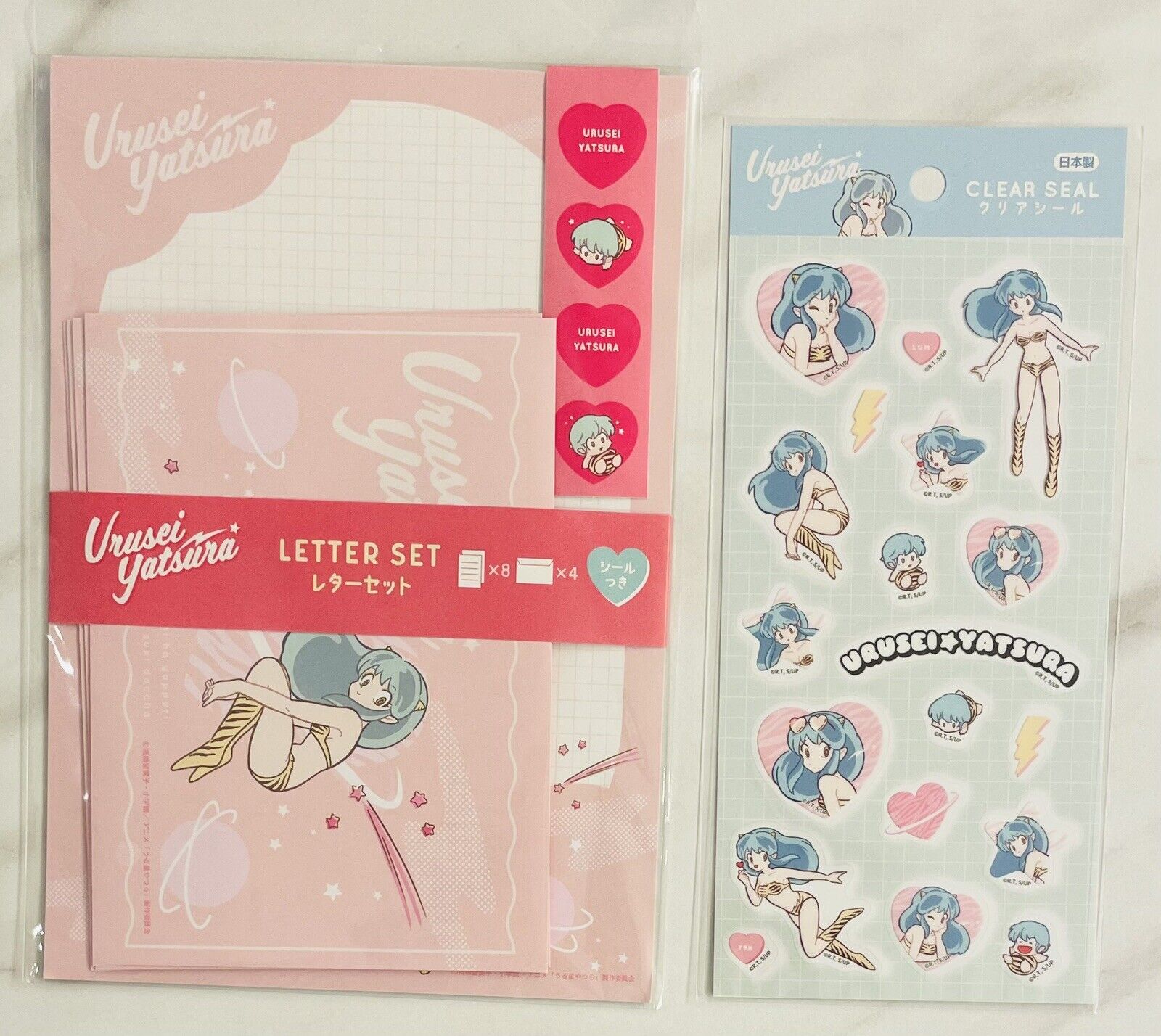 Urusei Yatsura letter set and stickers.new!