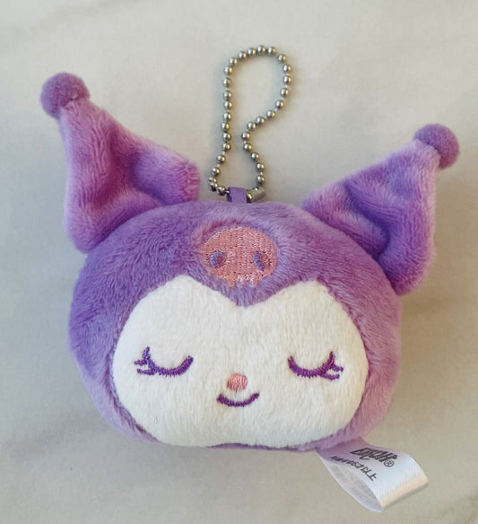 Sanrio Kuromi Plush Key Chain♡New Unsealed from Japan