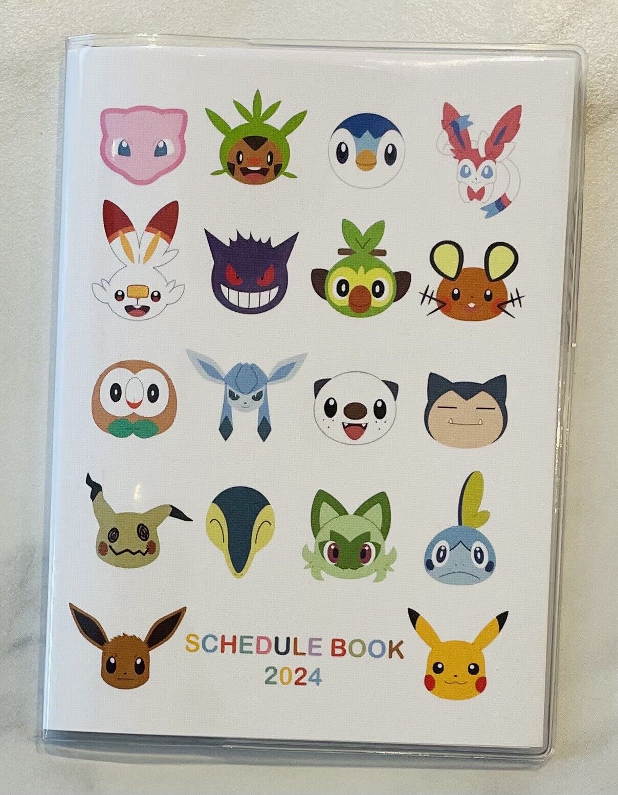 Pokemon Datebook,schedule planner 2024,Japanese Edition.new!