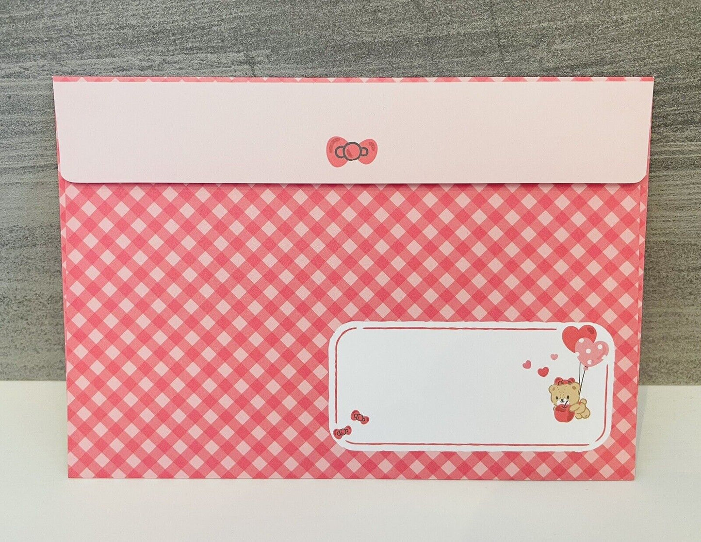 Sanrio Hello Kitty Birthday Card Set ♡ Pop up card Stickers Envelope