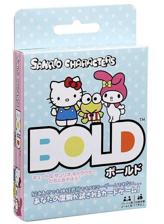 Sanrio Characters Playing Cards BOLD From Japan,Rare☆ 2018.new