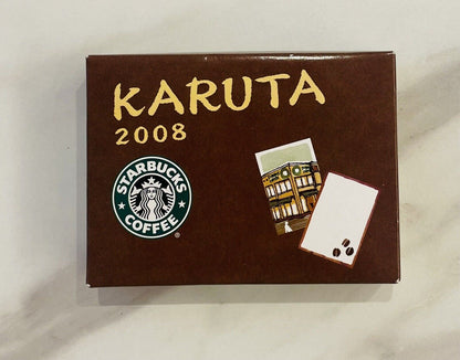 STARBUCKS Karuta cards Japanese playing cards sealed