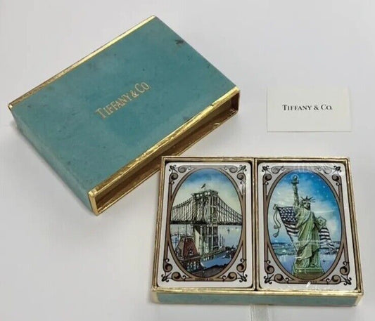 Tiffany & Co.Playing Cards 2 decks Cards are new sealed.