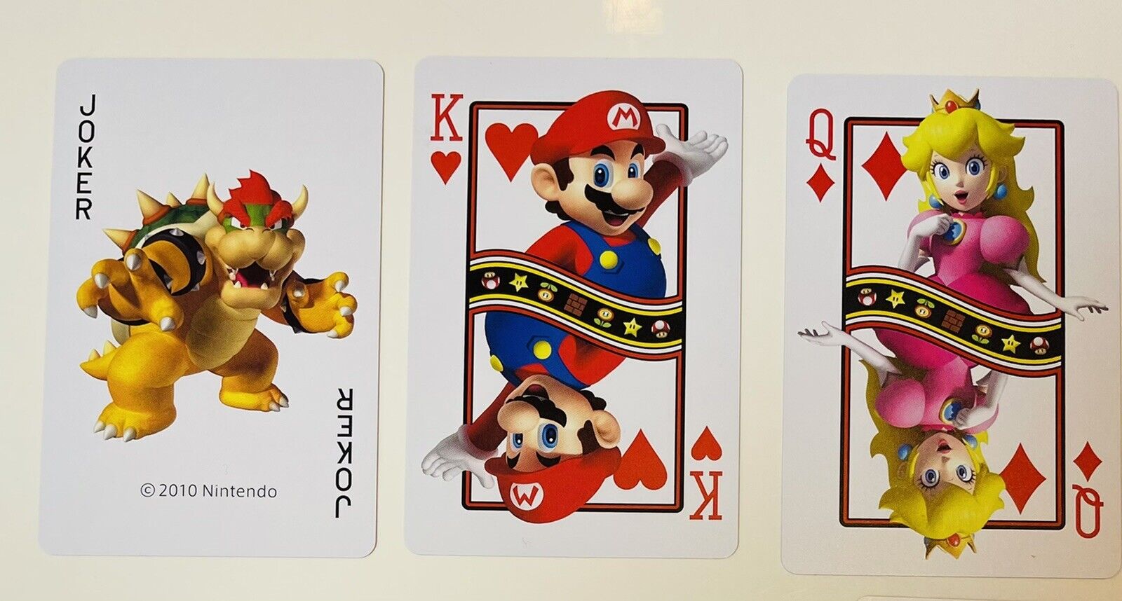 Super Mario Nintendo plastic Playing Cards NAP03