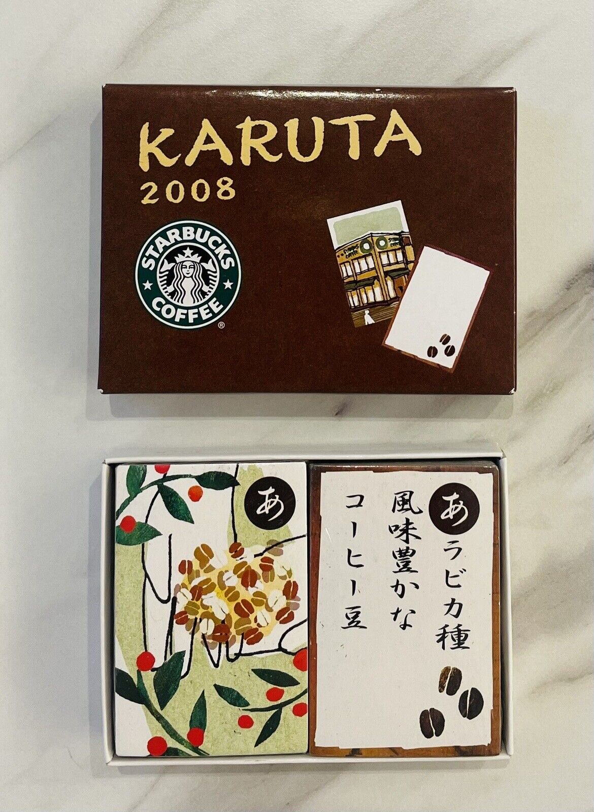 STARBUCKS Karuta cards Japanese playing cards sealed