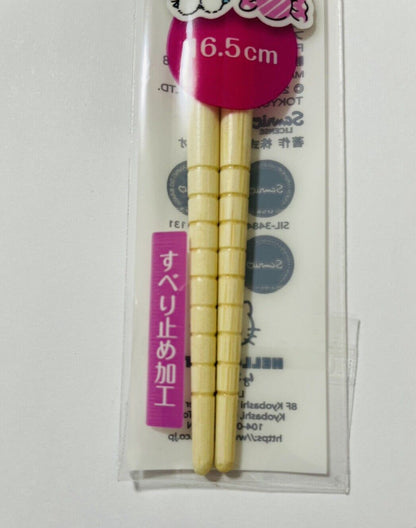 Sanrio My Melody and Hello Kitty Chopsticks. 18cm. for kids.from Japan