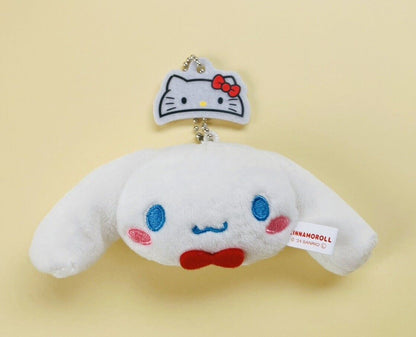 Sanrio Cinnamoroll Plush Key Chain Hello Kitty 50th Anniversary from Japan