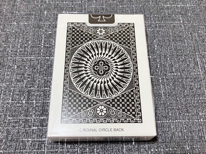 TALLY HO #9 Playing Cards Deck Original Circle Back Black