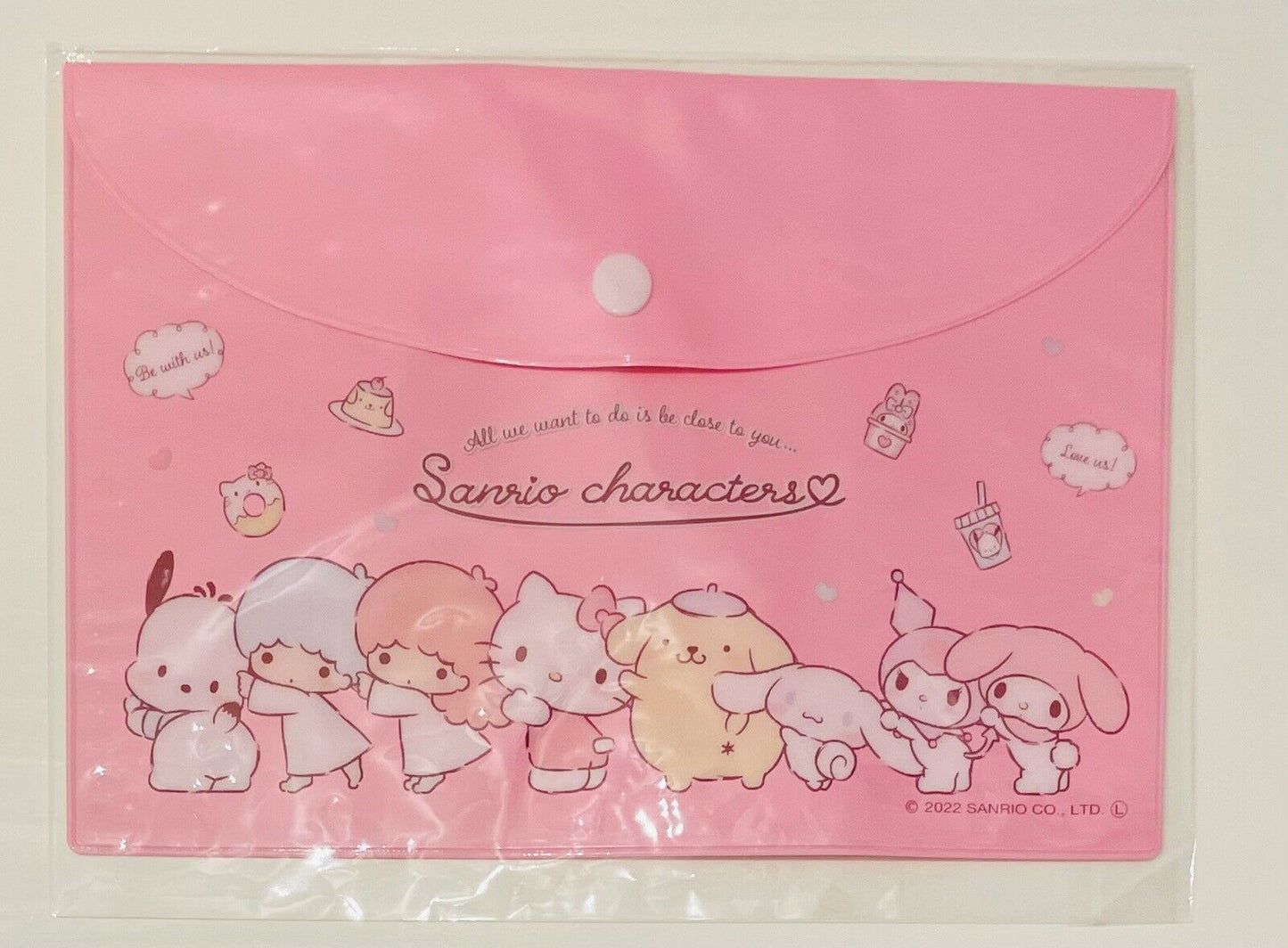 Sanrio notebook,bag,Hello Kitty stencil,from Japan, cute♡Rare⭐︎