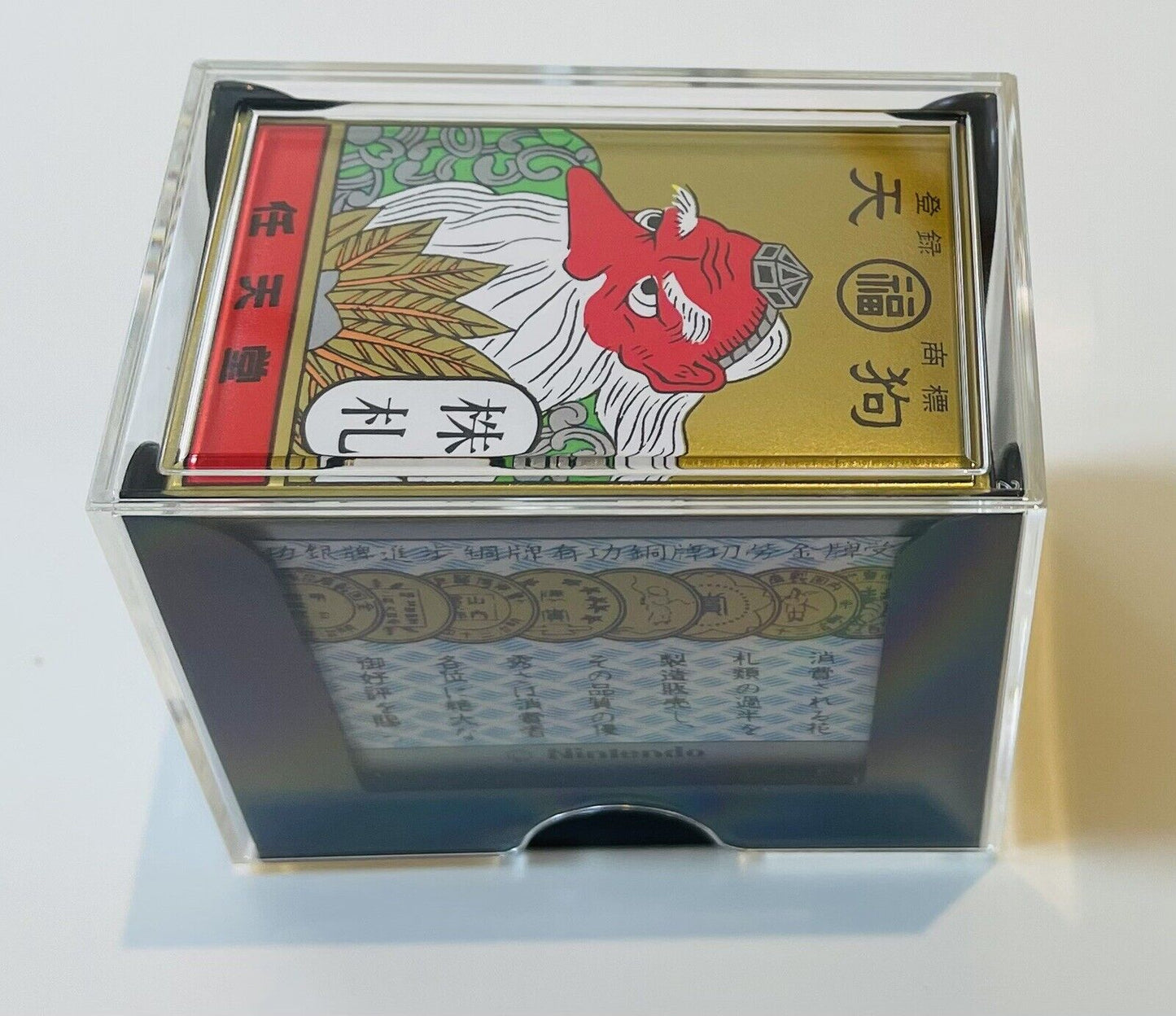 Nintendo Kabufuda Tengu Japanese Playing Cards New Rare