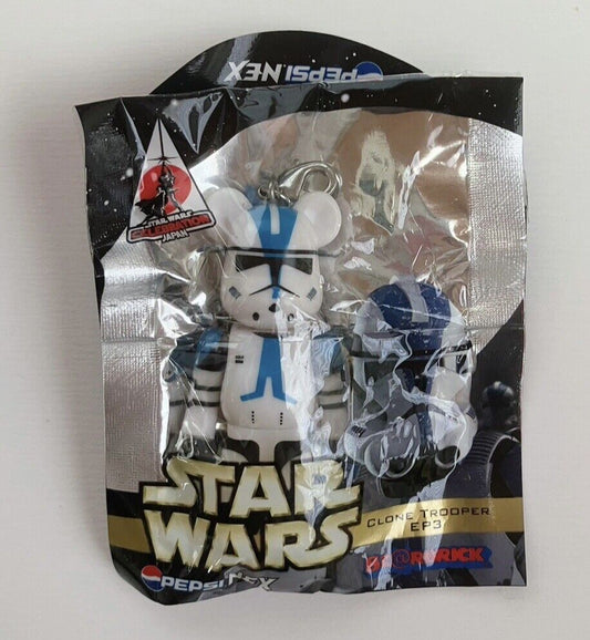 Star Wars Bearbrick Small Figure Pepsi Clone Trooper EP3 New Sealed 2008