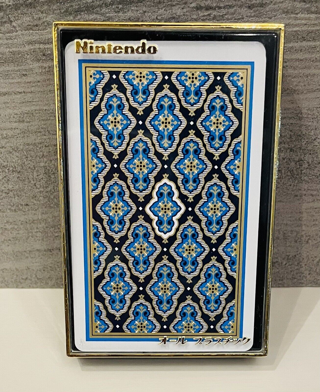 Vintage Nintendo plastic playing cards,unused,made before 1989.Rare