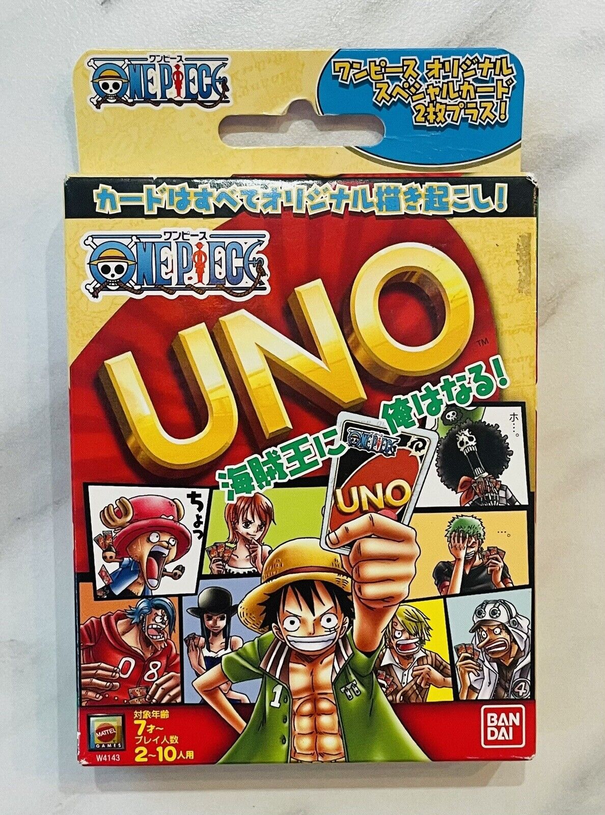 ONE PIECE UNO Cards. Cards are New.Very Rare,2011