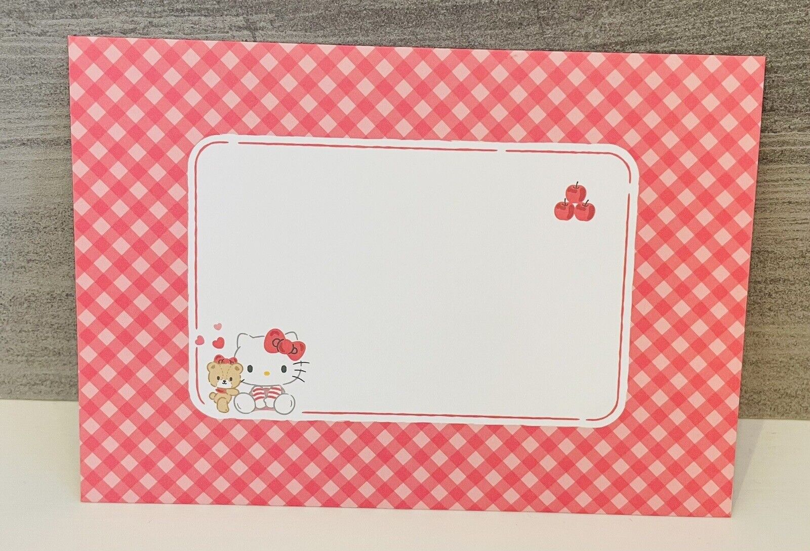 Sanrio Hello Kitty Birthday Card Set ♡ Pop up card Stickers Envelope